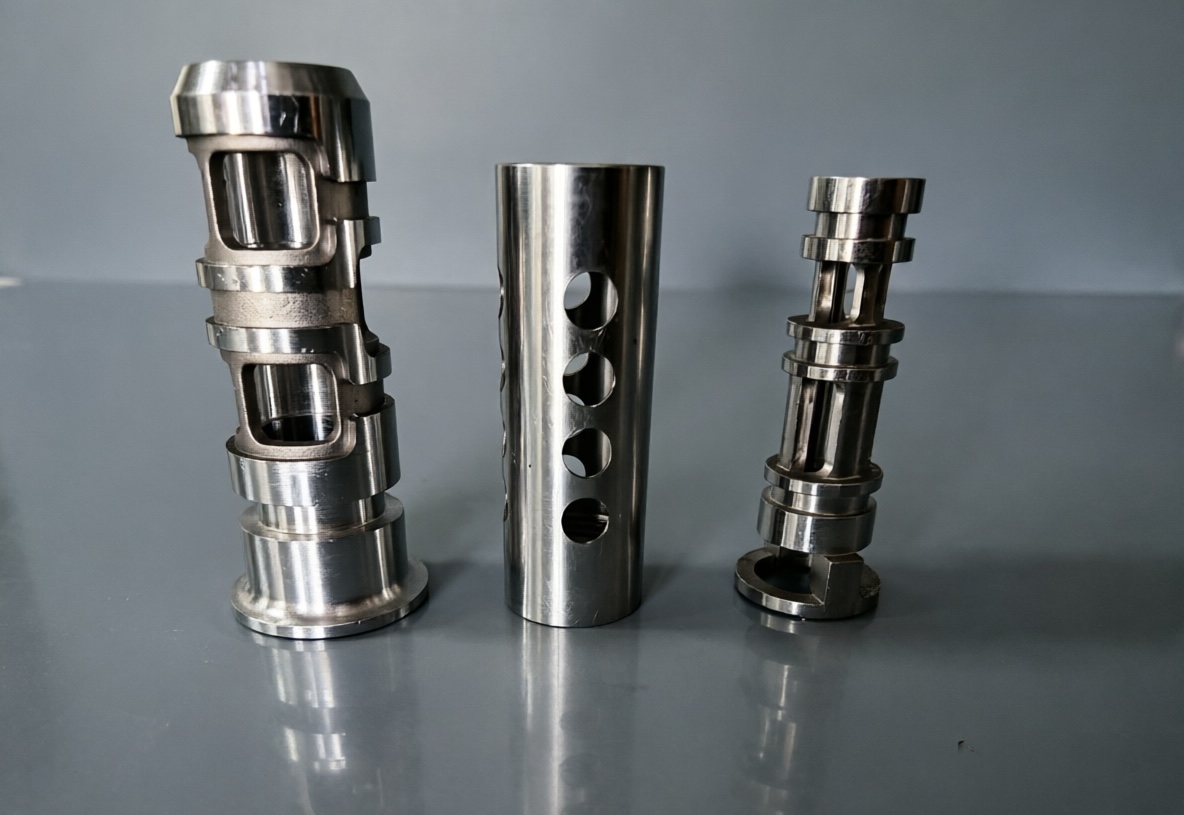 Slotted sleeves & spool bodies