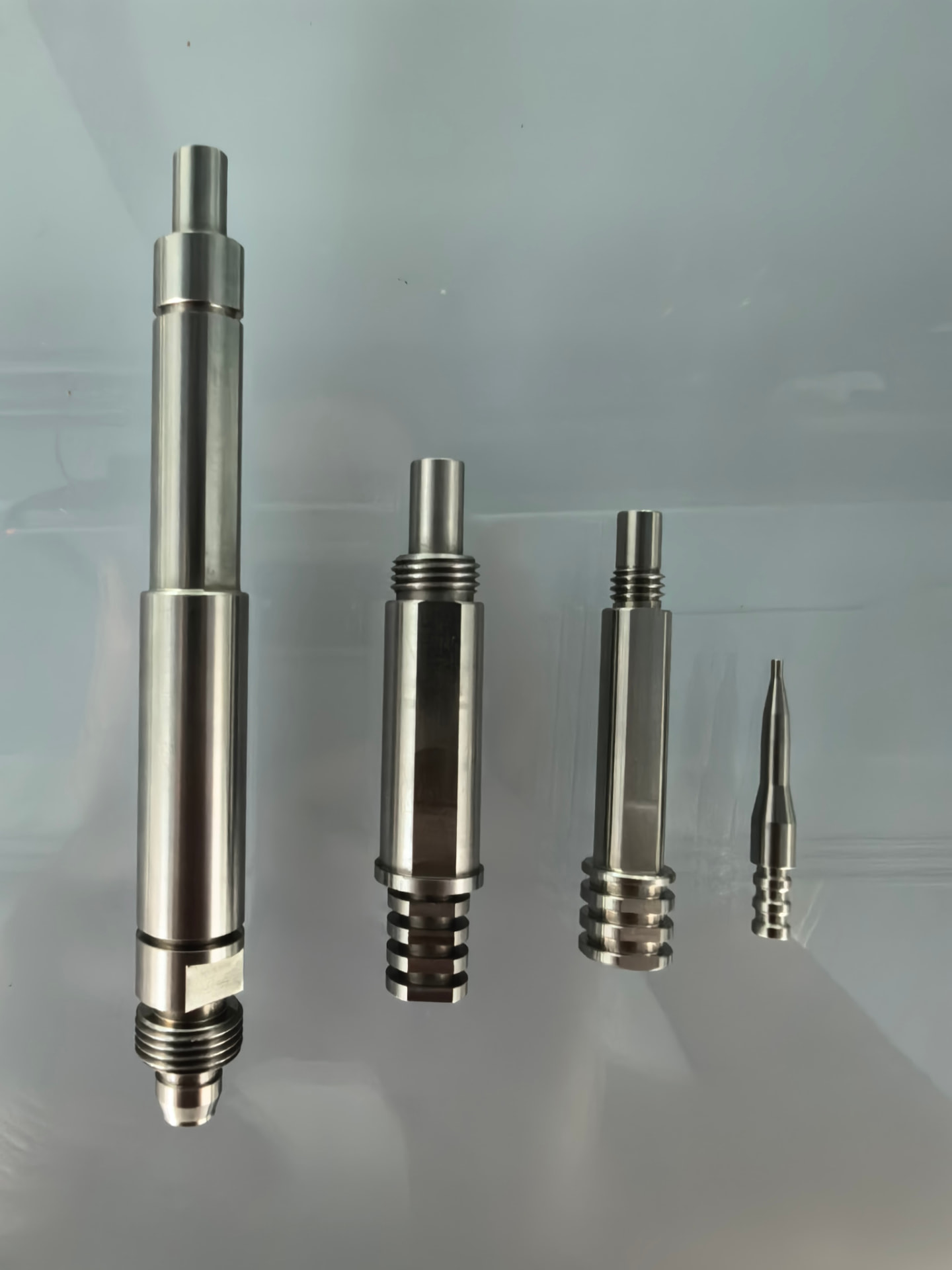 Stepped valve stems