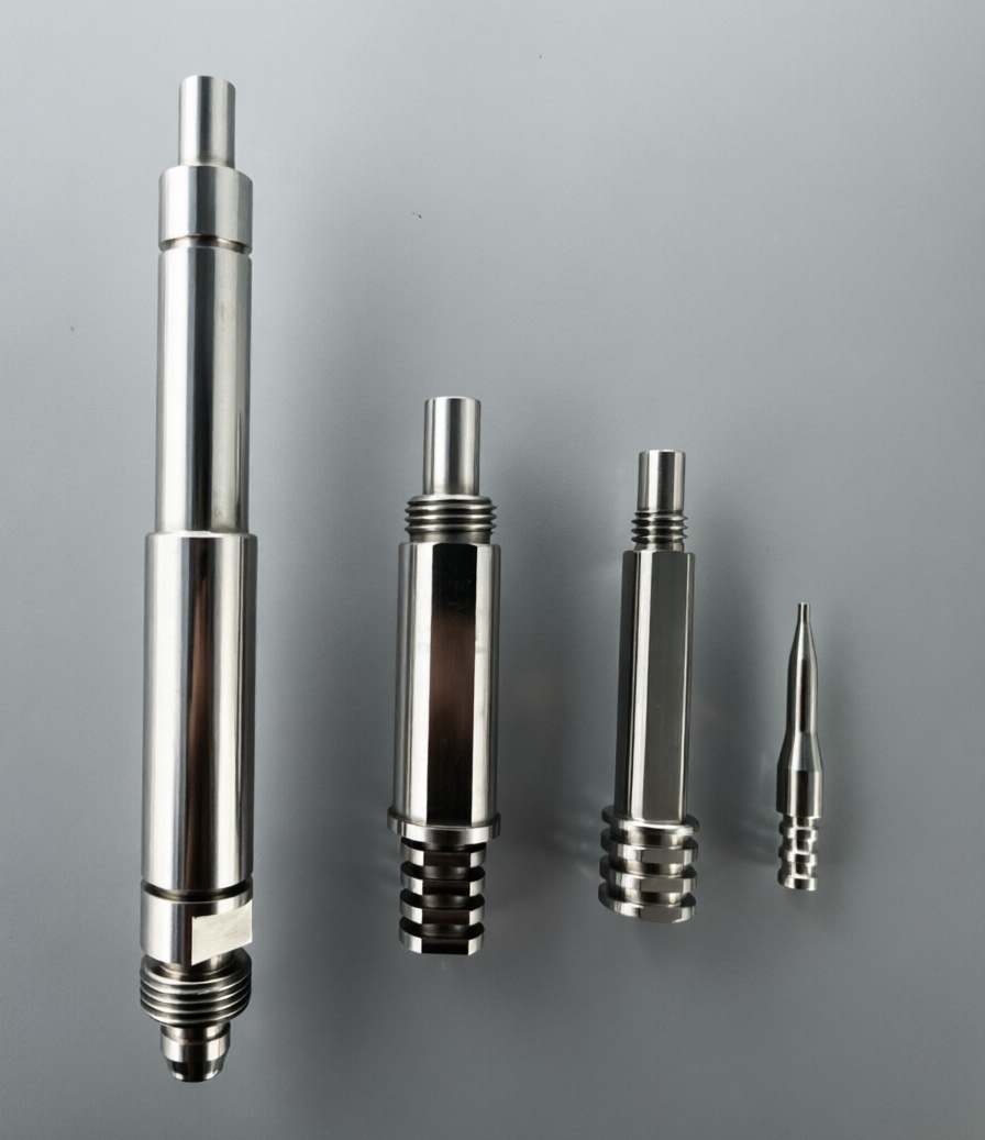 Stepped valve stems